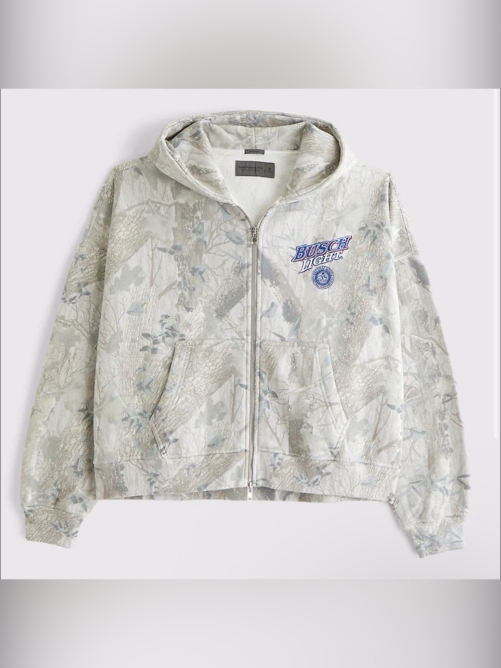 Abercrombie & Fitch Soft A&F Collection Busch Light Camo Hoodie